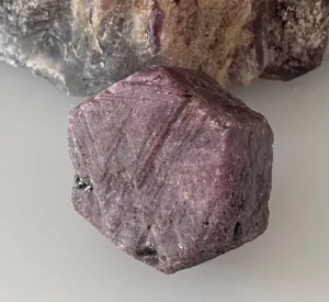 Raw Ruby crystal