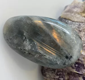Labradorite orange crystal 2