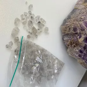 Himalayan Quartz oiled large bag 2