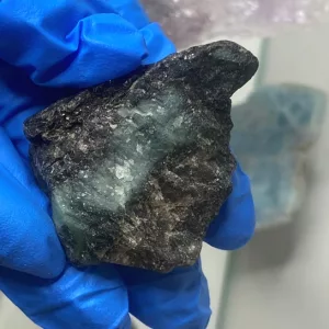 Emerald raw crystal