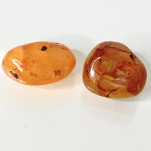 Carnelian tumbled stones