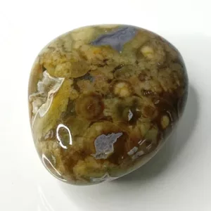 Rhyolite Green tumbled stone